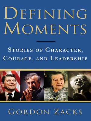 cover image of Defining Moments